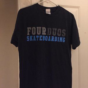 Four Duos  Skateboarding T-Shirt